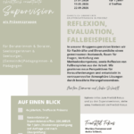 Gruppensupervision präsent an vier Terminen